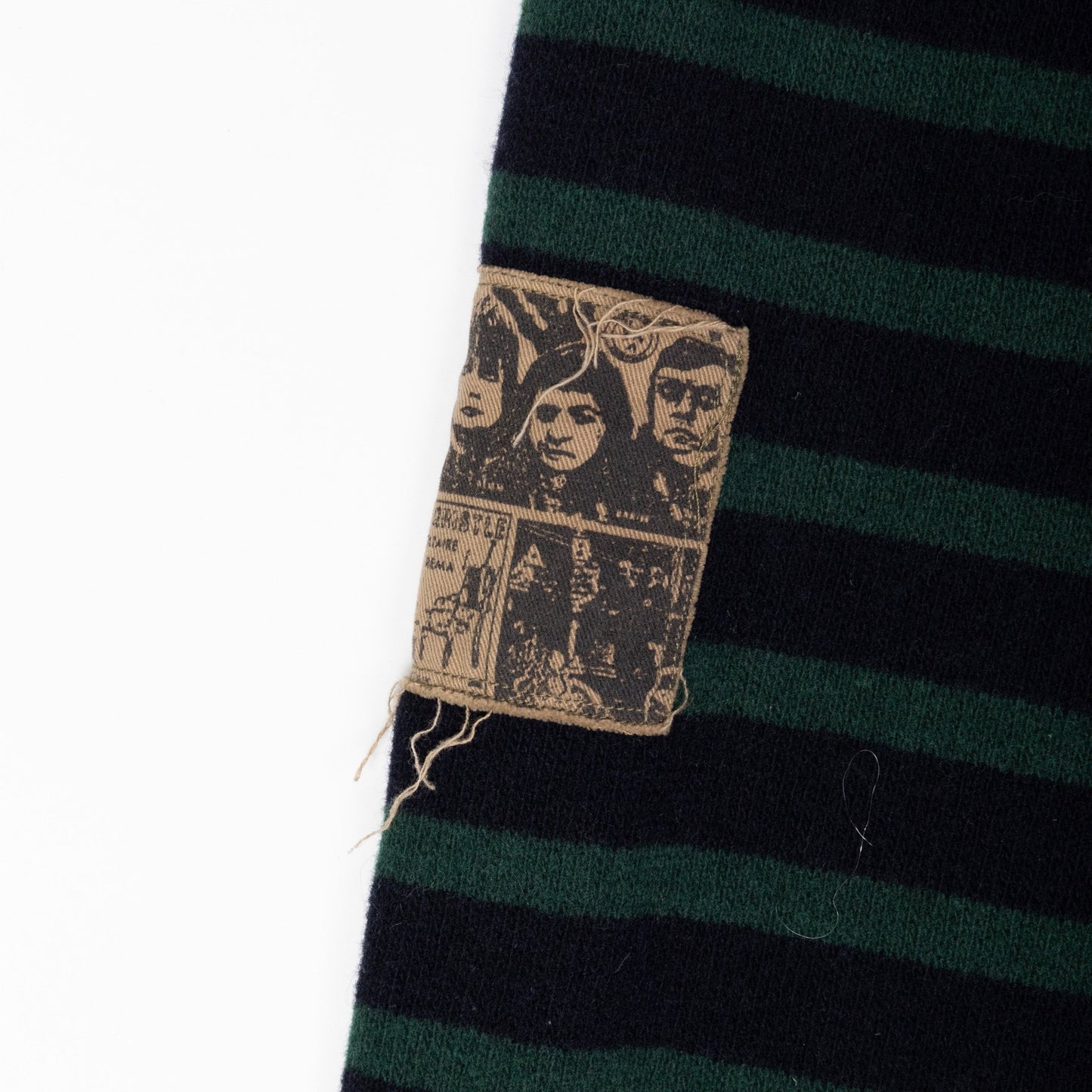 Raf Simons Autumn / Winter 2001 “Riot, Riot, Riot” Patches Sweater