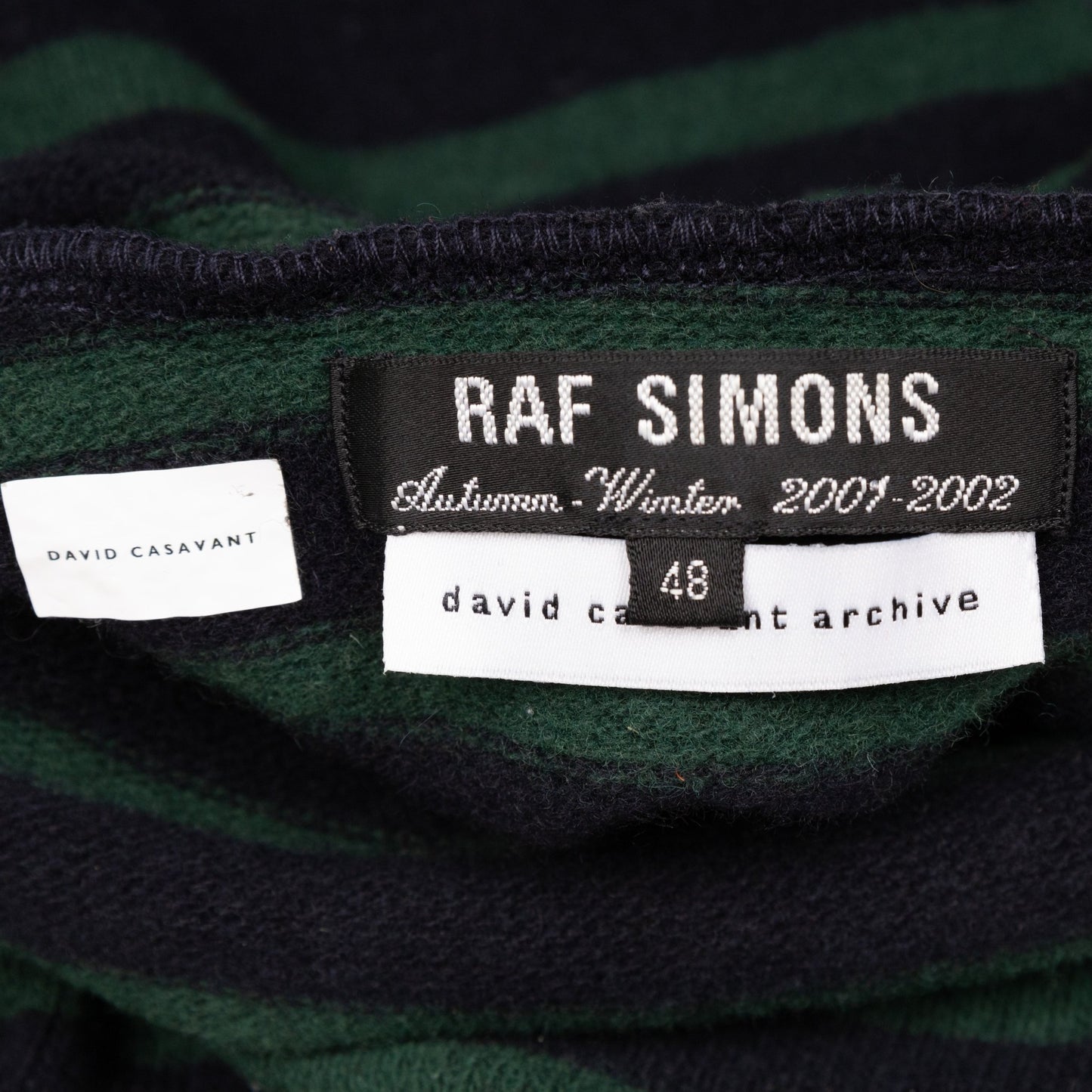 Raf Simons Autumn / Winter 2001 “Riot, Riot, Riot” Patches Sweater