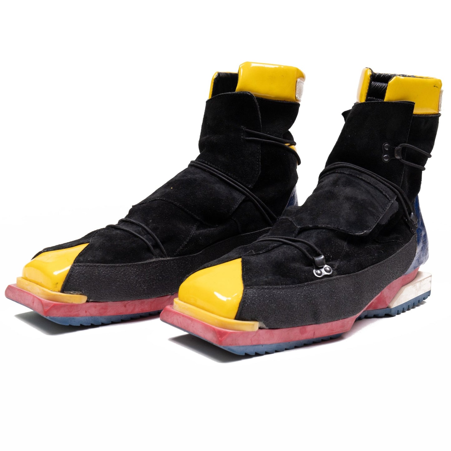 Raf Simons Spring / Summer 2008 De Stijl Lego Hiking Boots Runway Show Sample