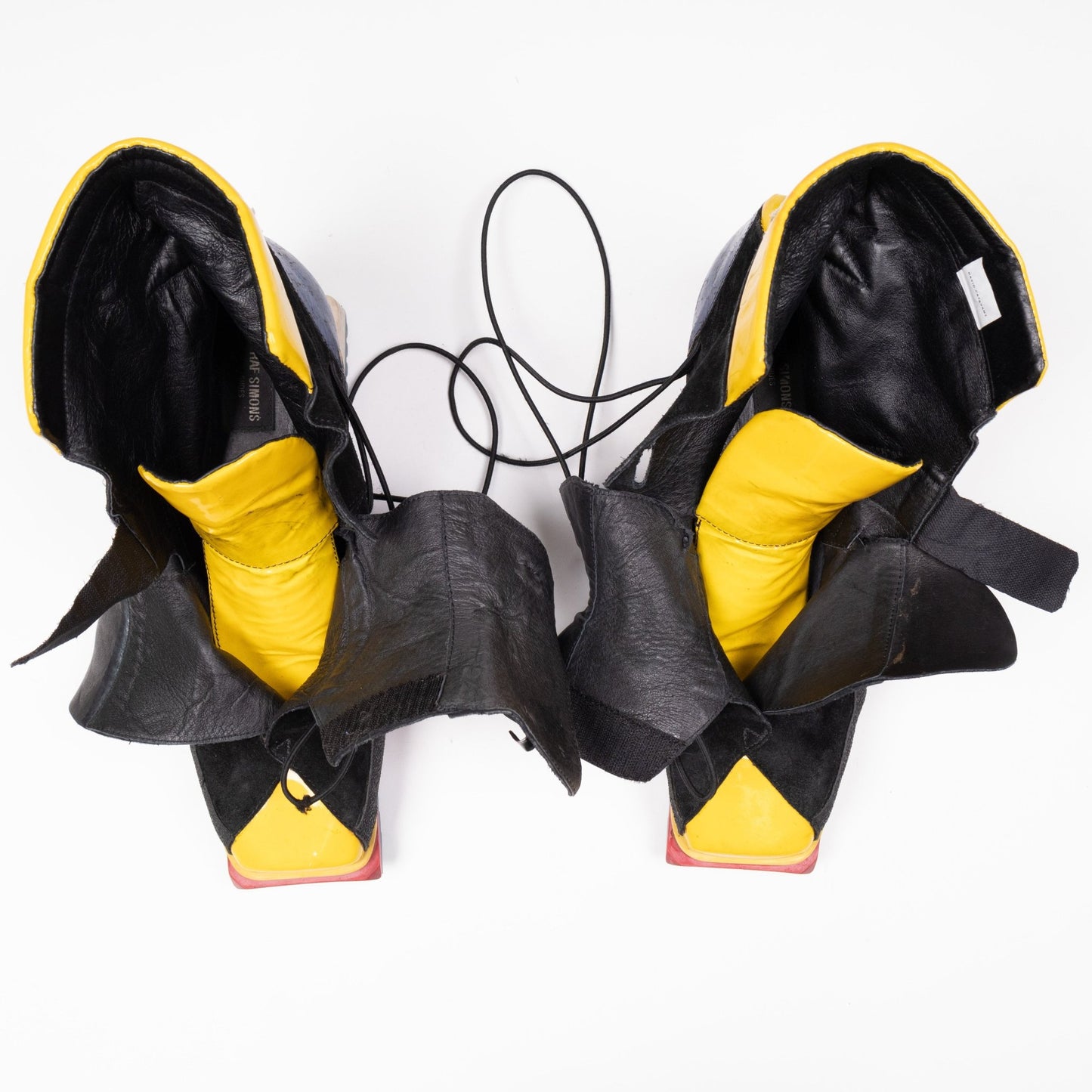 Raf Simons Spring / Summer 2008 De Stijl Lego Hiking Boots Runway Show Sample