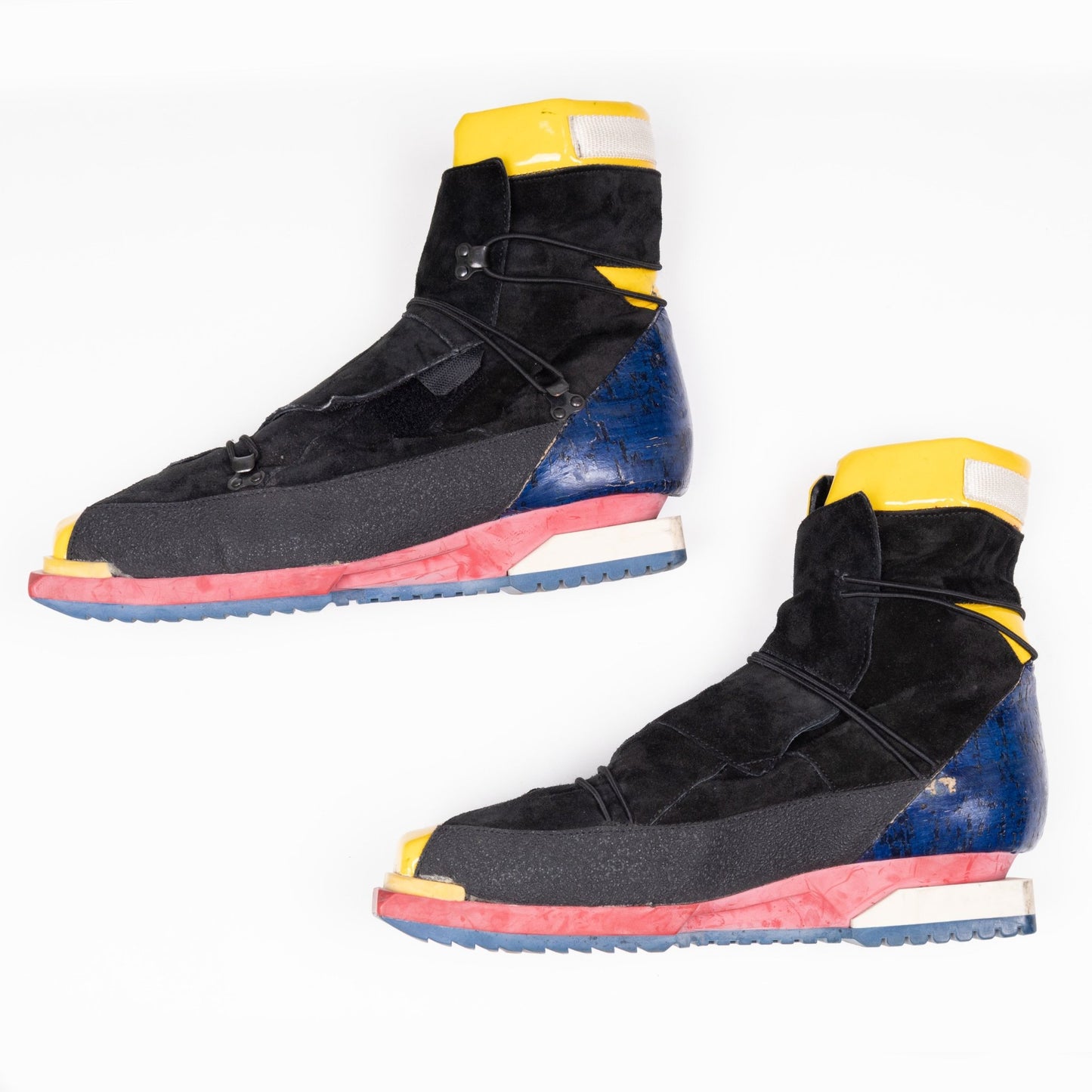 Raf Simons Spring / Summer 2008 De Stijl Lego Hiking Boots Runway Show Sample
