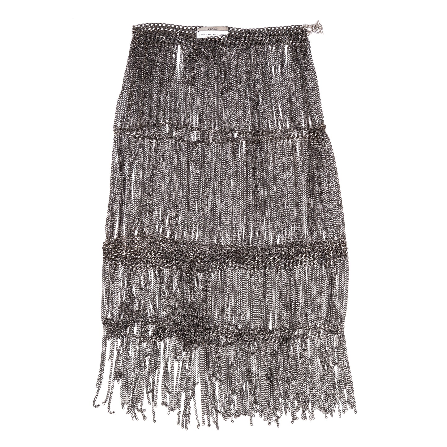 Prada Autumn / Winter 2002 Runway Chain Mail Skirt