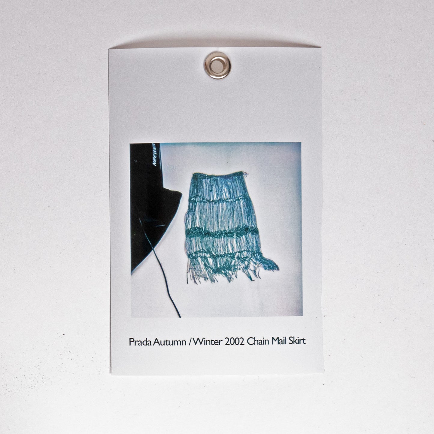 Prada Autumn / Winter 2002 Runway Chain Mail Skirt