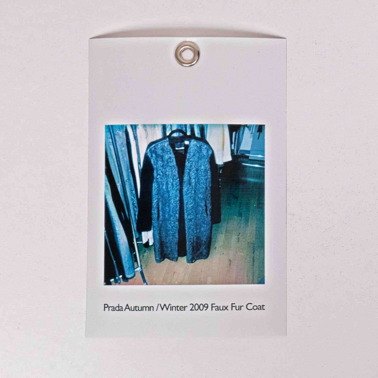 Prada Autumn / Winter 2009 Faux Fur Coat