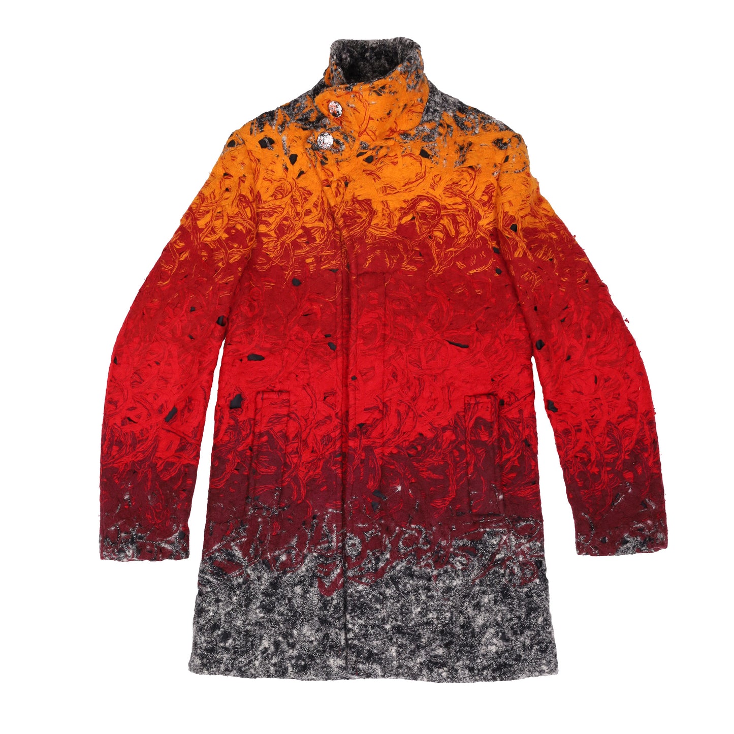 Raf Simons Autumn / Winter 2008 Phoenix Fire Coat