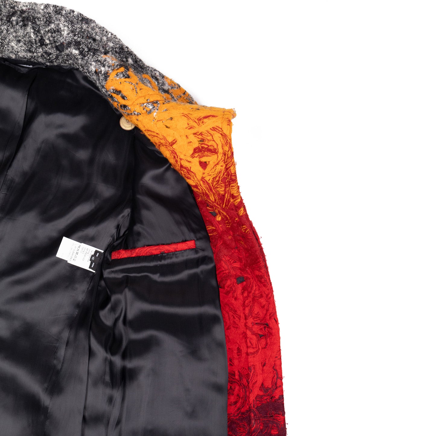 Raf Simons Autumn / Winter 2008 Phoenix Fire Coat