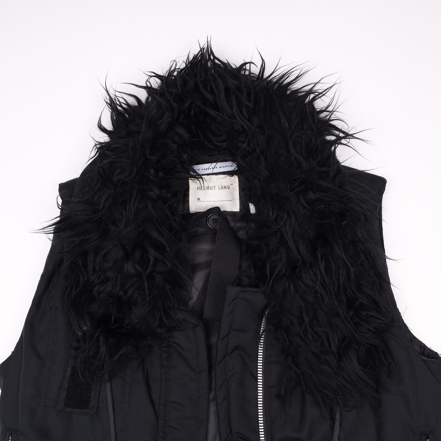Helmut Lang Autumn / Winter 1999 Black Astro Vest