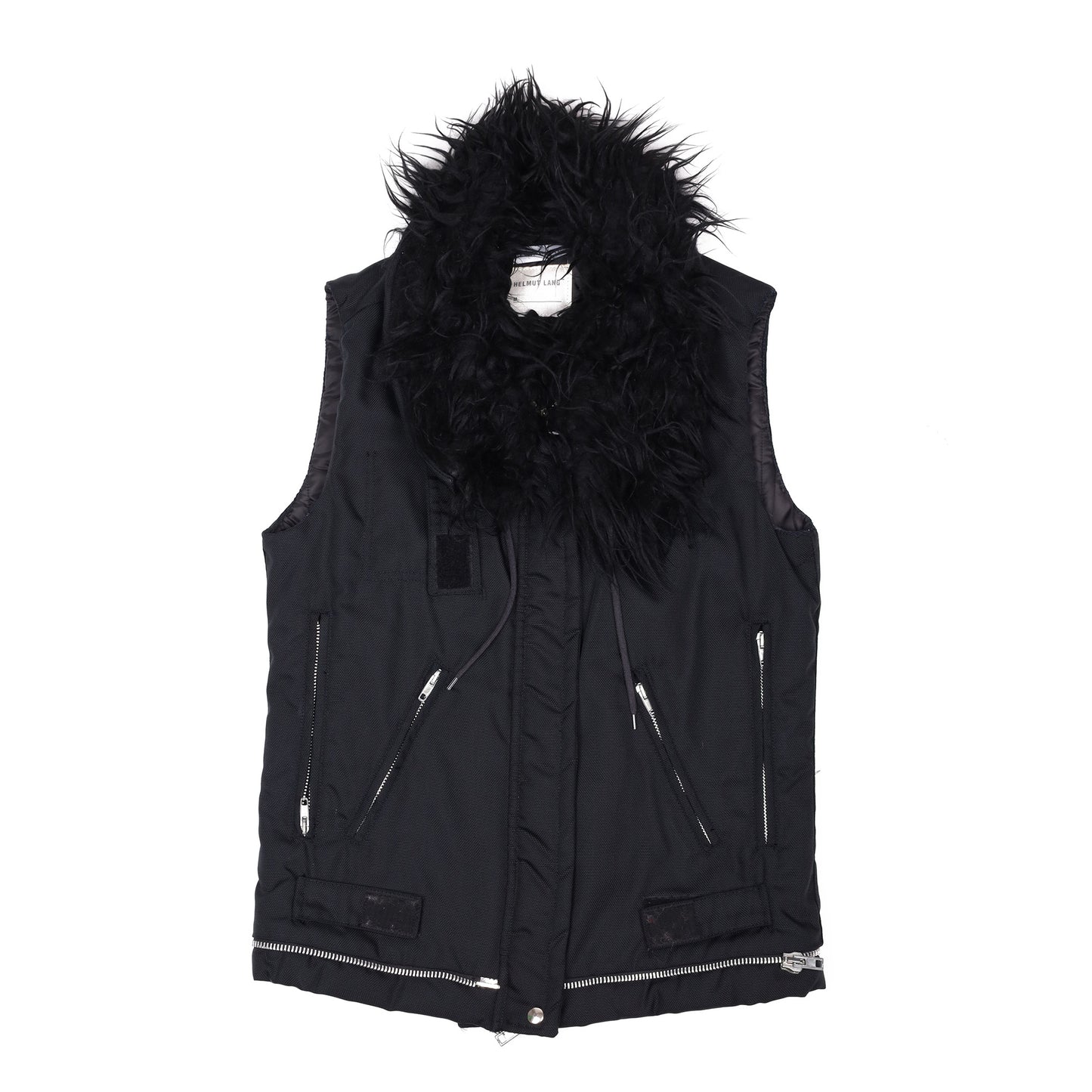 Helmut Lang Autumn / Winter 1999 Black Astro Vest