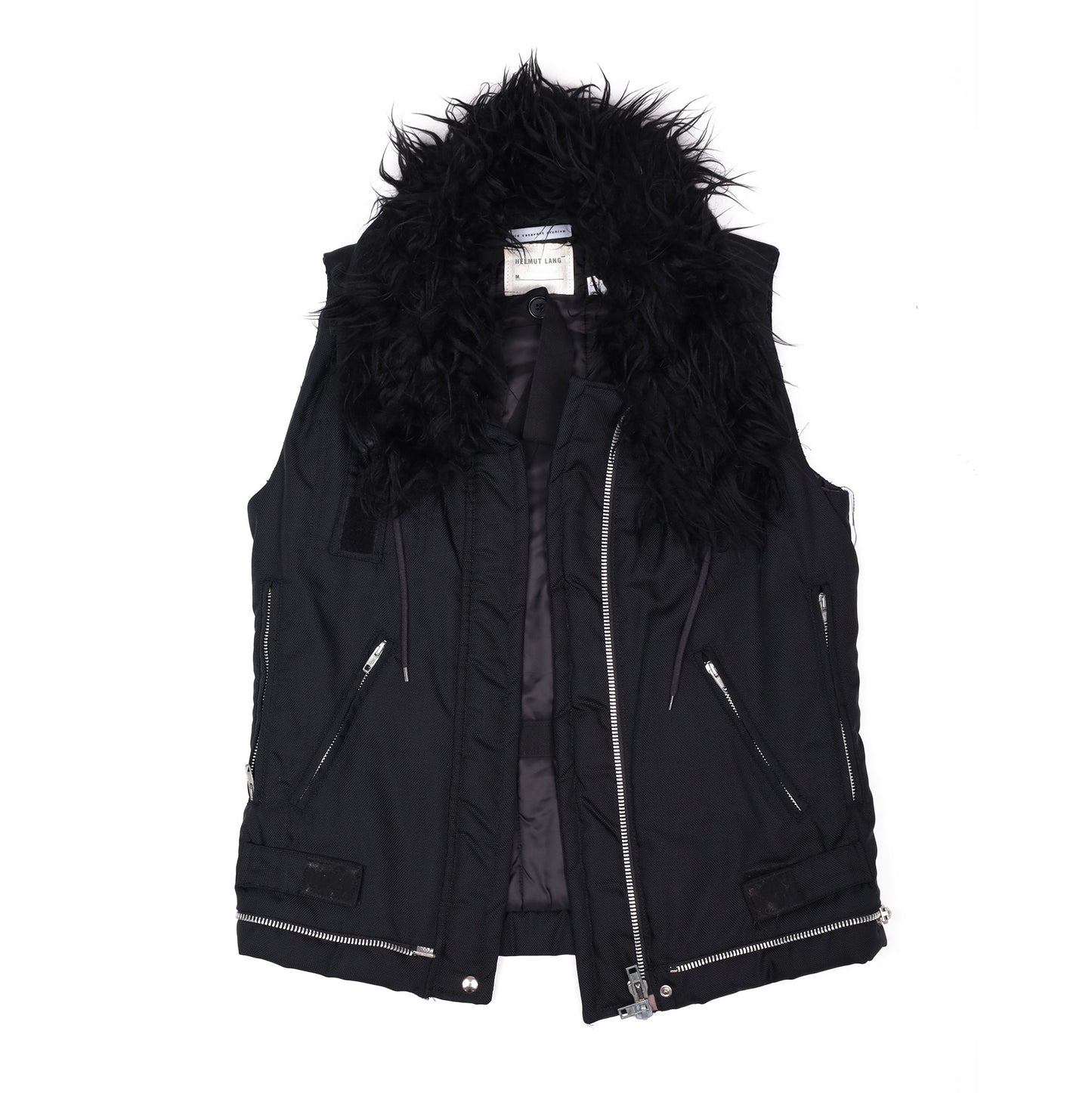 Helmut Lang Autumn / Winter 1999 Black Astro Vest