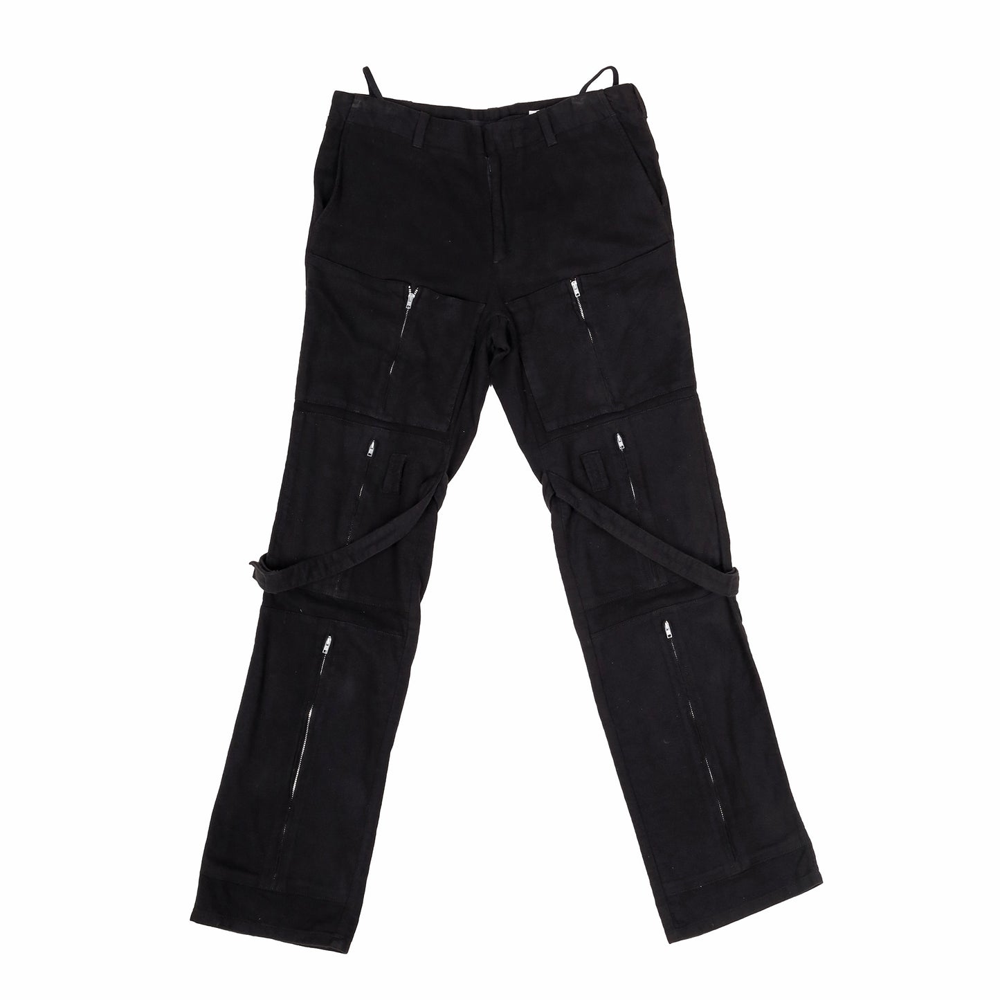 Helmut Lang Autumn / Winter 1999 Zip and Strap Bondage Pants