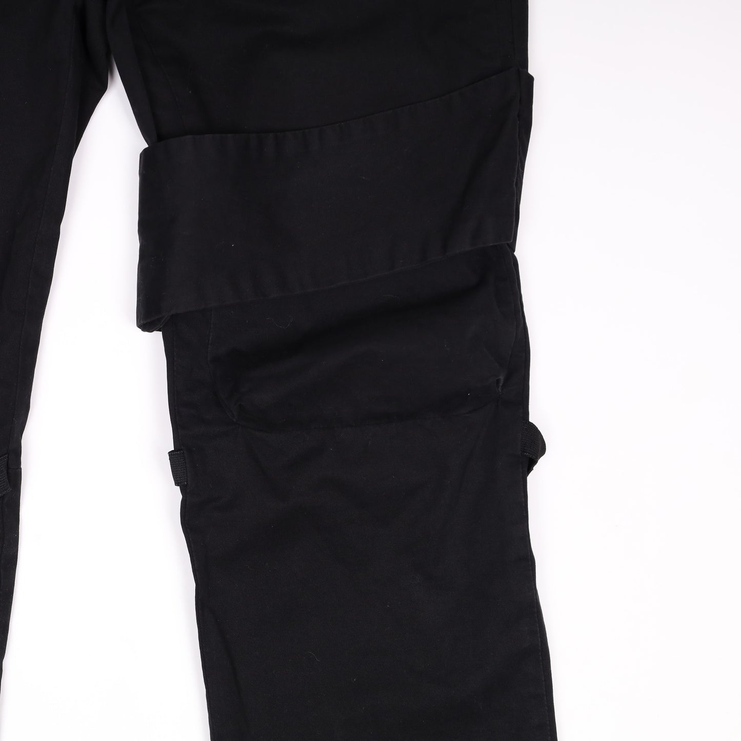 Helmut Lang Black Bondage Strap Pants