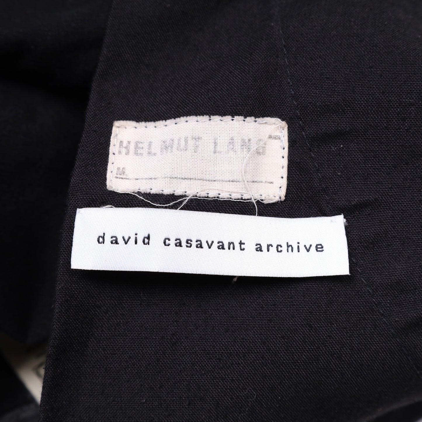 Helmut Lang Black Bondage Strap Pants