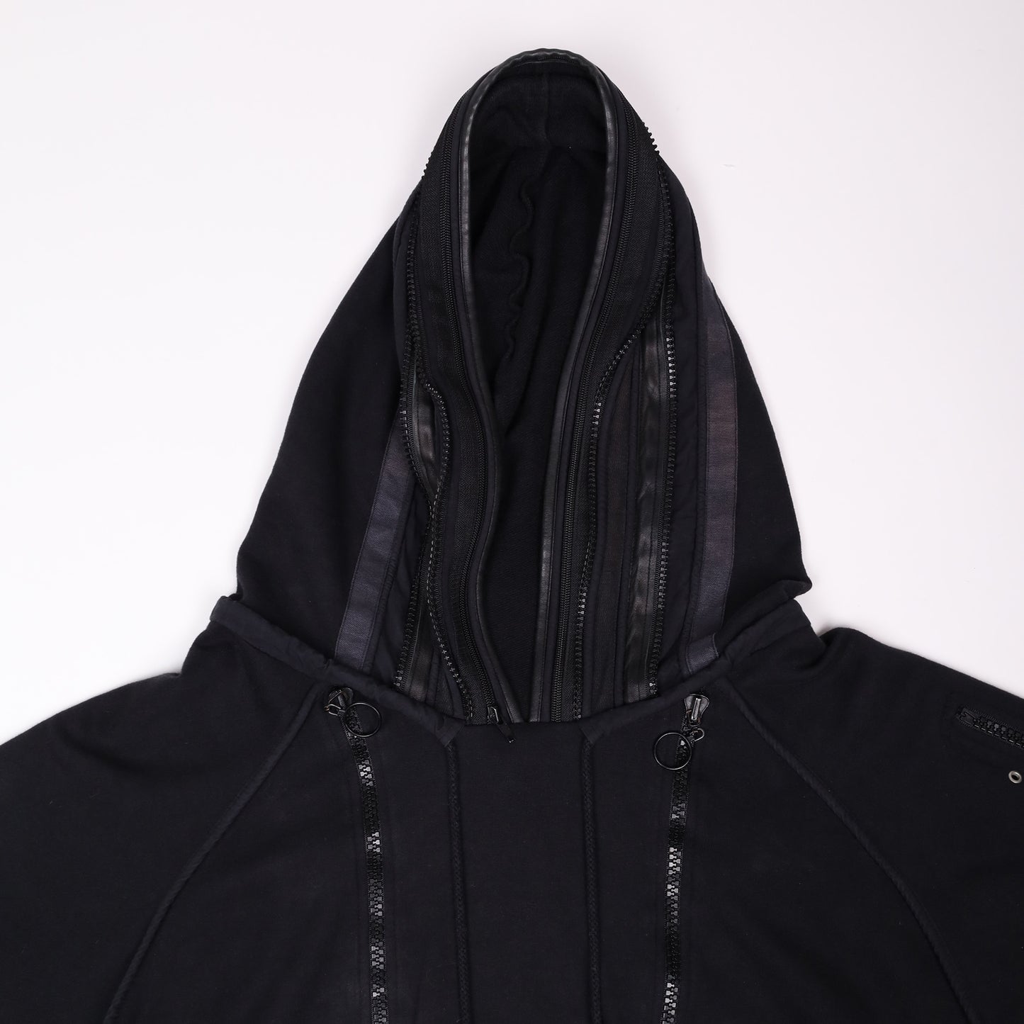 Raf Simons Spring / Summer 2005 Black Zipper Hoodie
