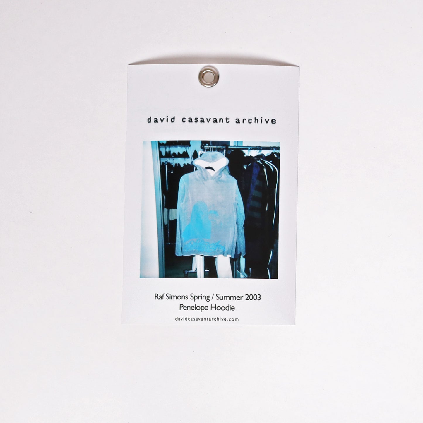 Raf Simons Spring / Summer 2003 Penelope Hoodie