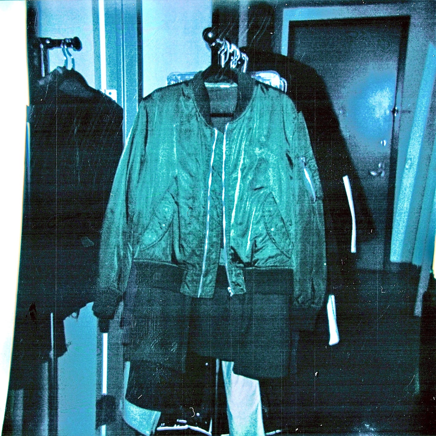 Helmut Lang Autumn / Winter 2003 Green Extended Bomber Jacket