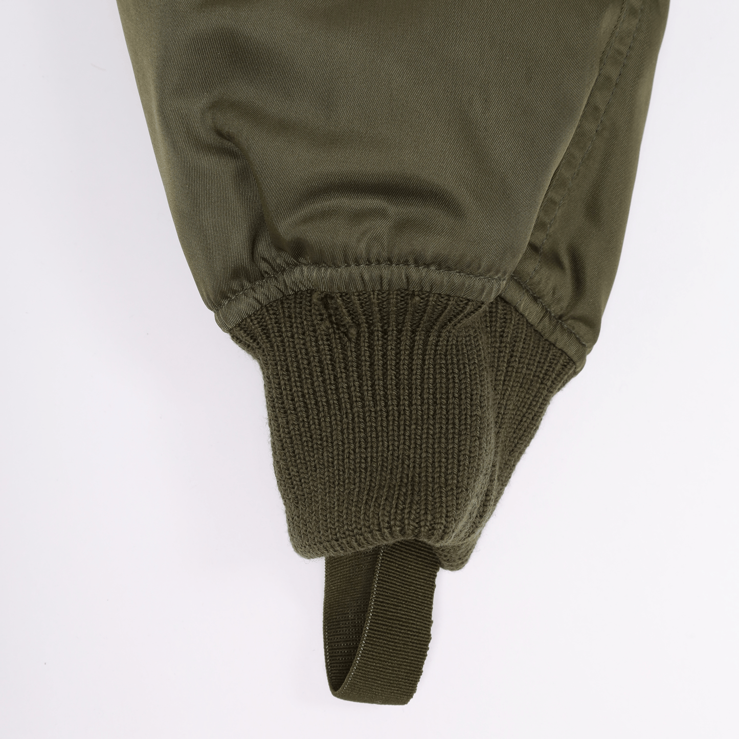 Helmut Lang Autumn / Winter 2003 Green Extended Bomber Jacket