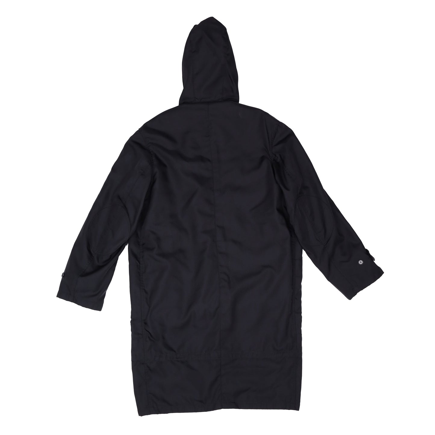 Helmut Lang Autumn / Winter 1998 Black Lined Coat