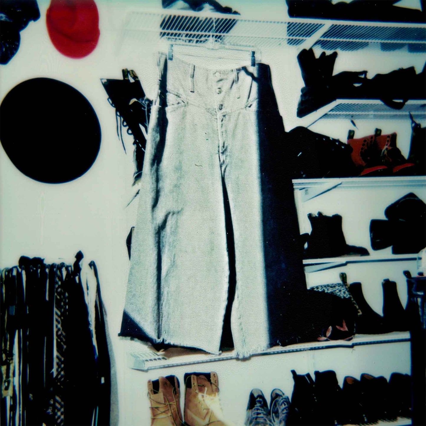 Raf Simons Autumn / Winter 2004 Waves Wide Leg Jeans