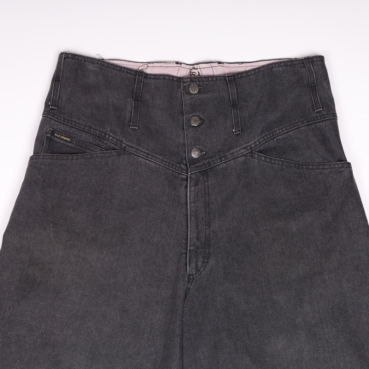 Raf Simons Autumn / Winter 2004 Waves Wide Leg Jeans