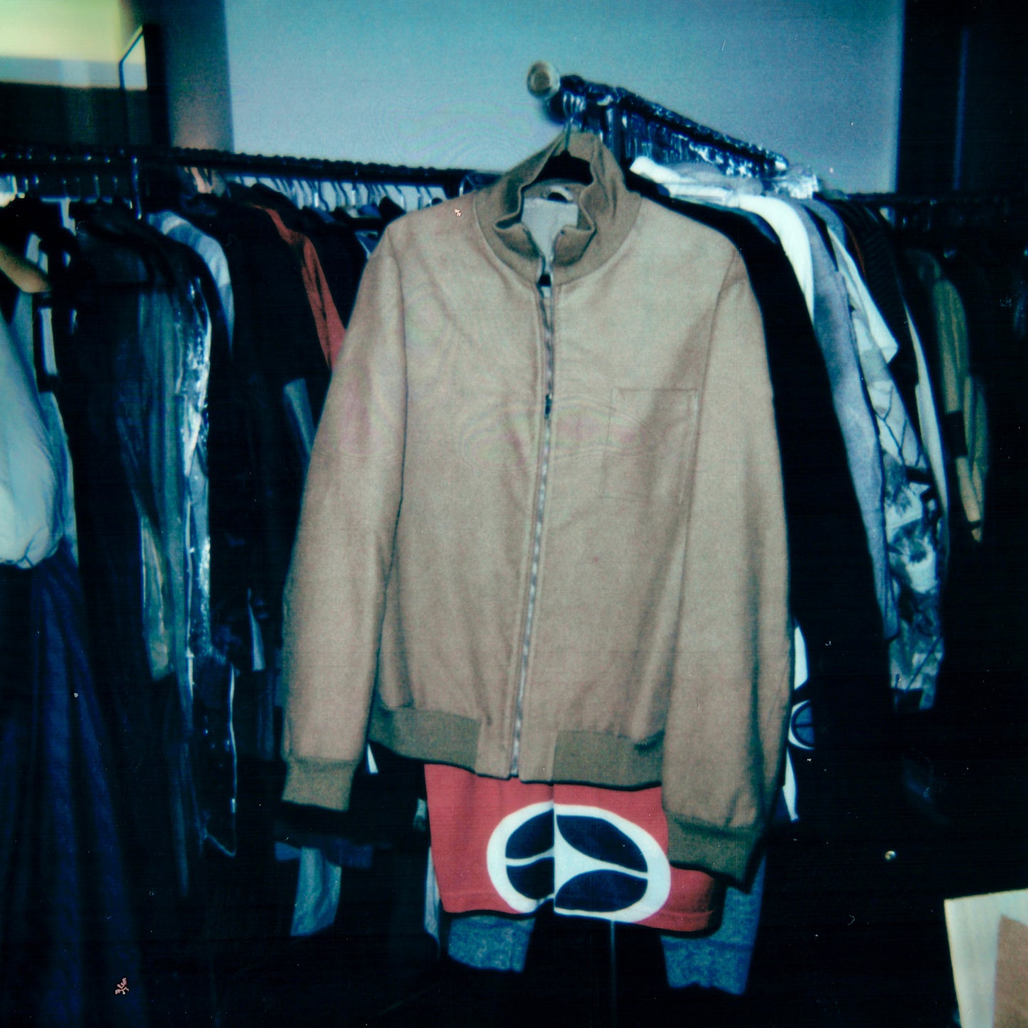 Helmut Lang Moleskin Bomber Jacket