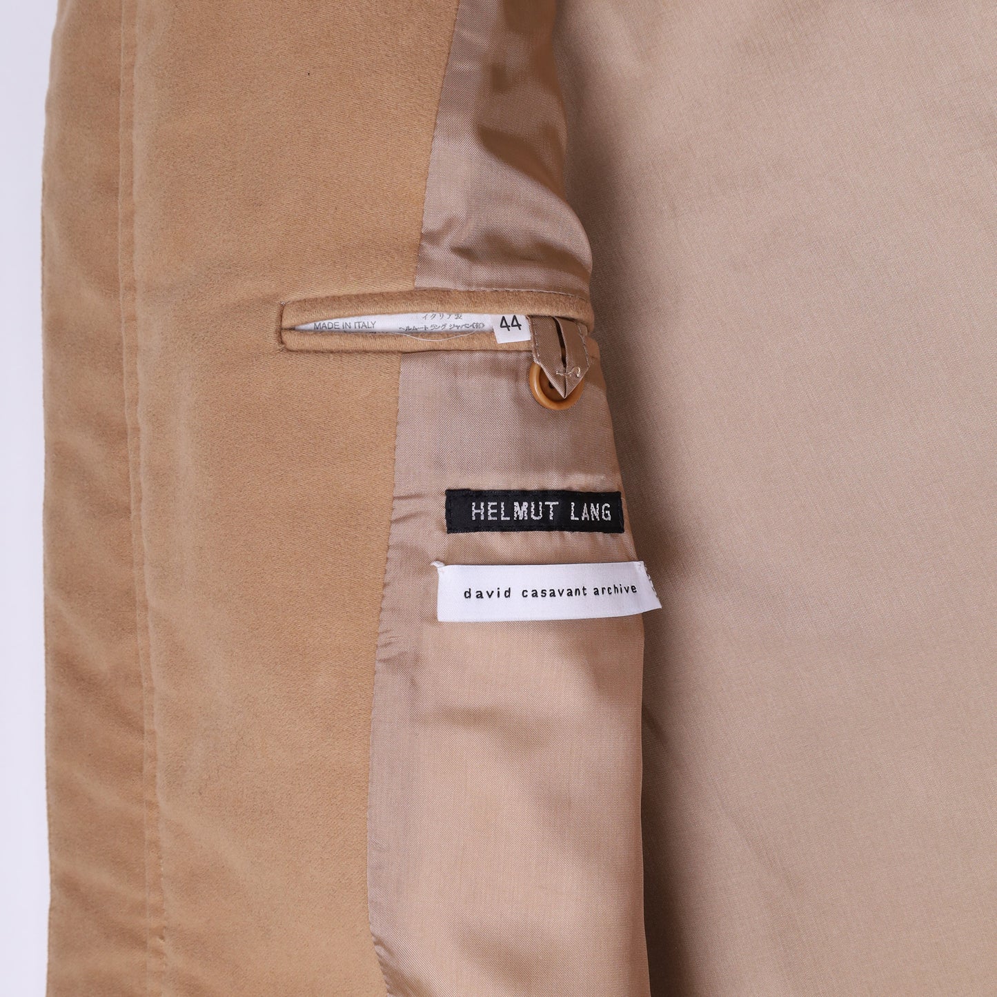 Helmut Lang Moleskin Bomber Jacket