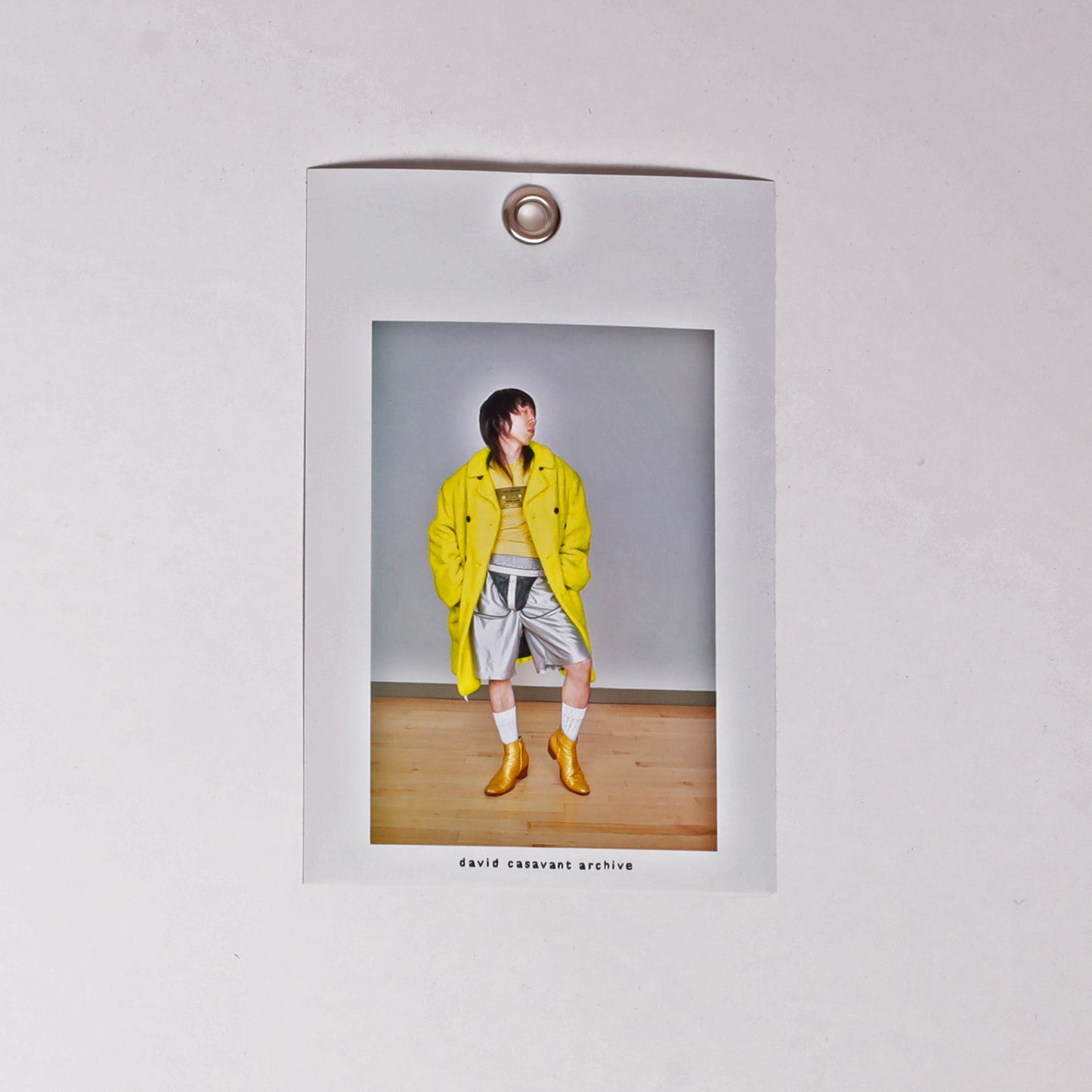Stephen Sprouse 1984 Neon Yellow Faux Fur Coat
