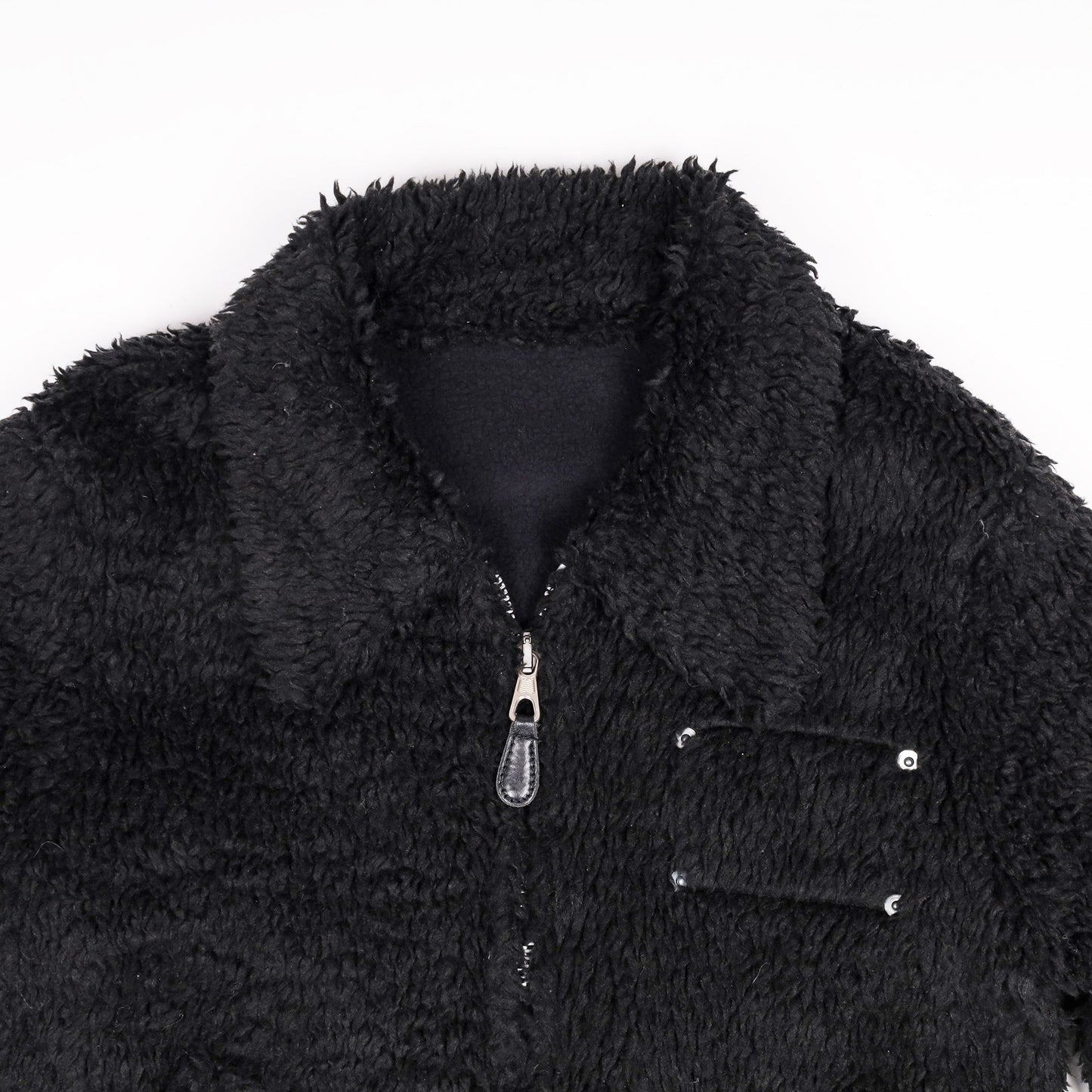 Balenciaga by Nicolas Ghesquiere Black Fleece Jacket