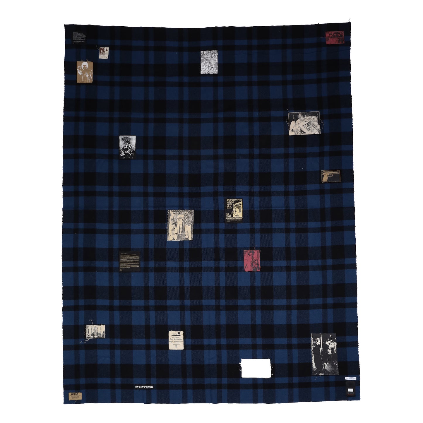Raf Simons “Limited Edition” Patches Blanket