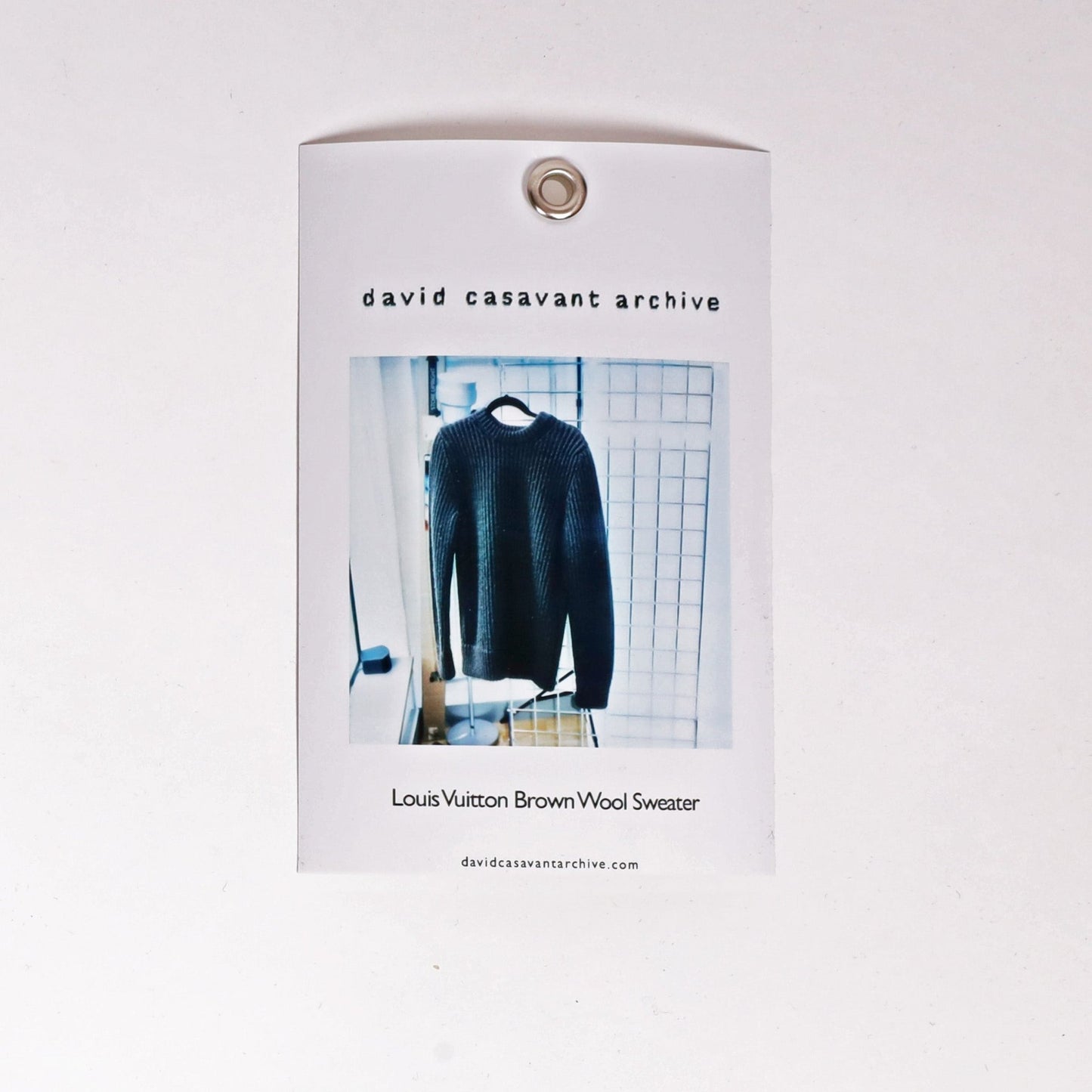 Louis Vuitton Brown Wool Sweater