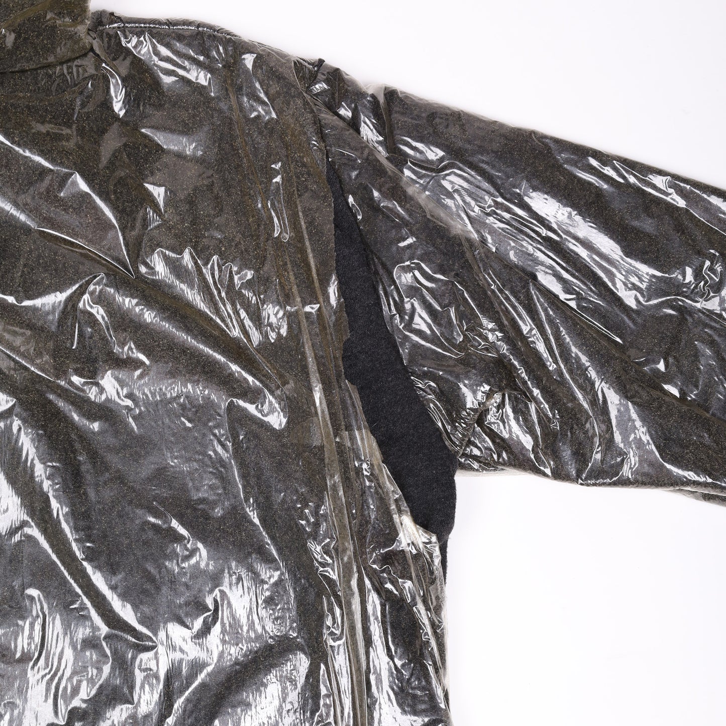 Raf Simons Autumn / Winter 2006 Coated Alien Hoodie