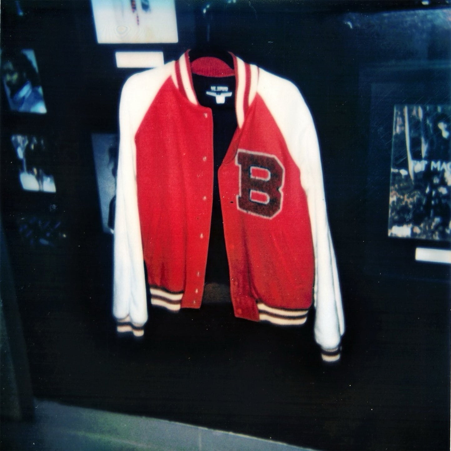 Raf Simons Autumn / Winter 2002 Red Letter Varsity Jacket