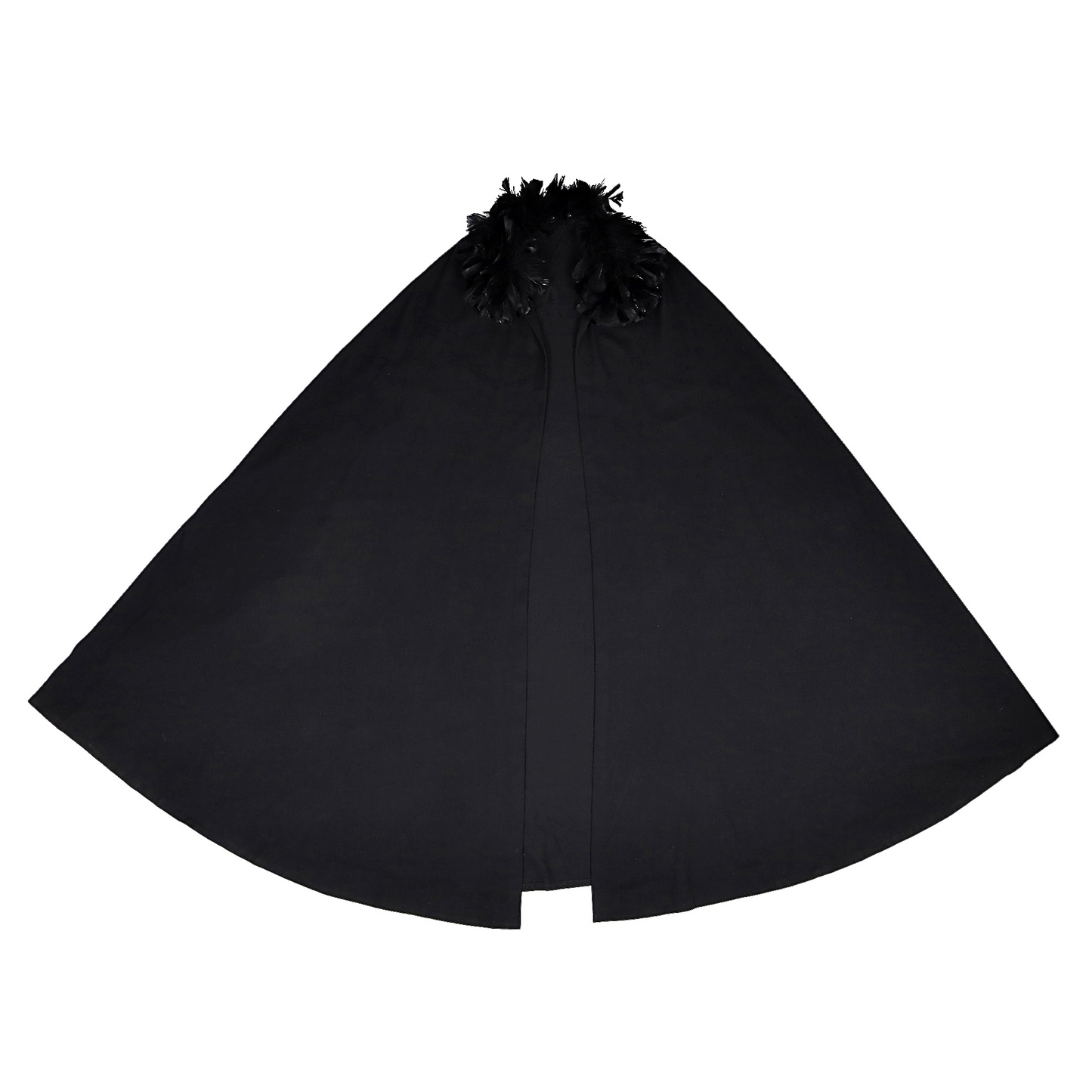 Yves Saint Laurent 1970’s Haute Couture Cape with Cockerel Feathers