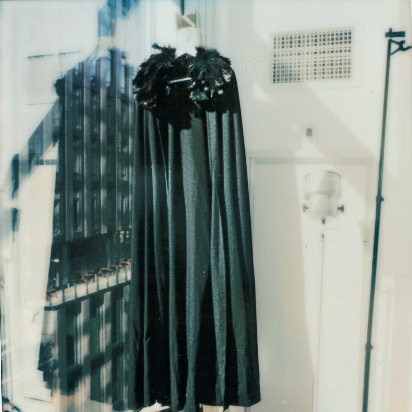 Yves Saint Laurent 1970’s Haute Couture Cape with Cockerel Feathers