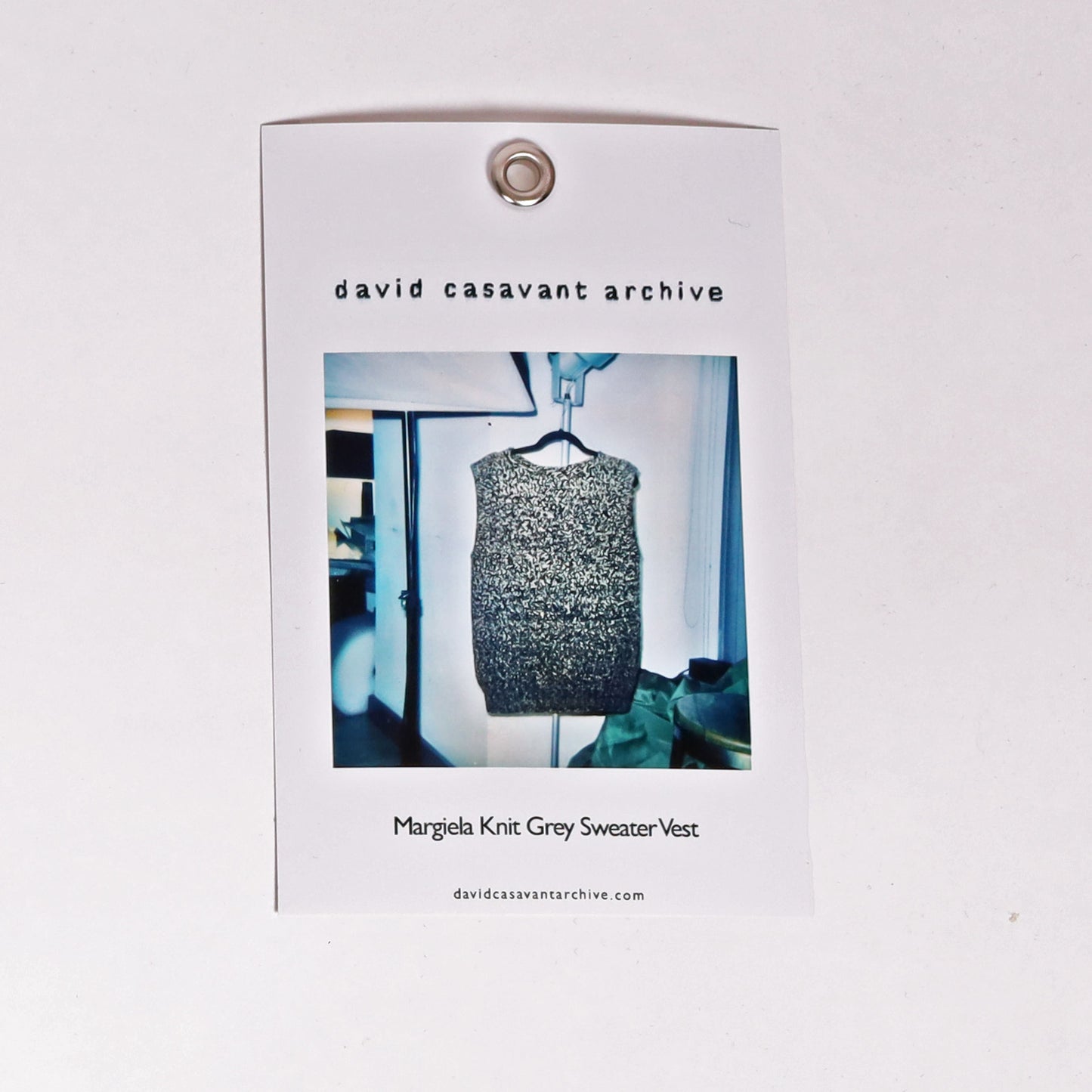 Margiela Knit Grey Sweater Vest