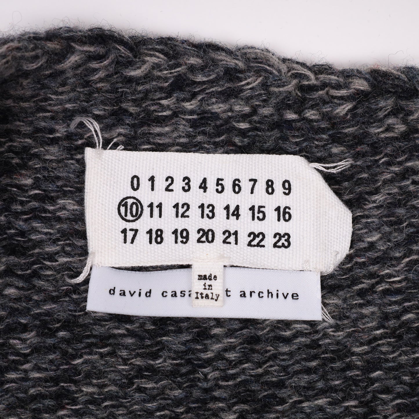 Margiela Knit Grey Sweater Vest