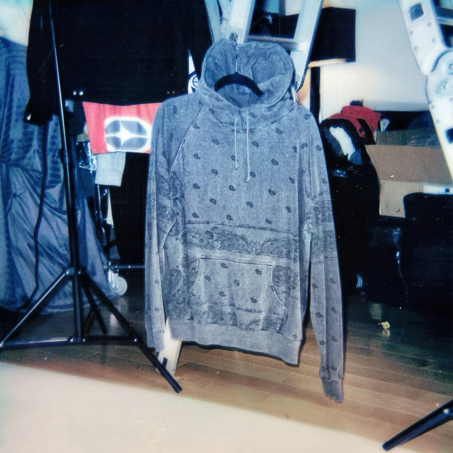 Raf Simons Autumn / Winter 2004 Waves Paisley Hoodie