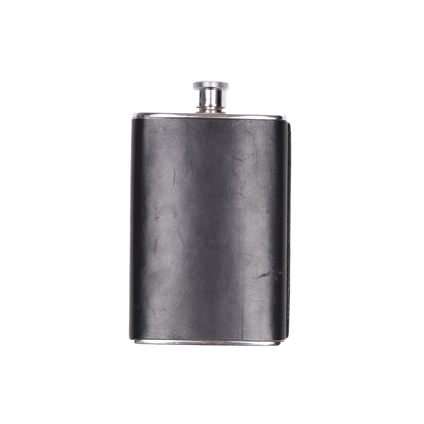Gucci 1970’s Black Leather Hip Flask