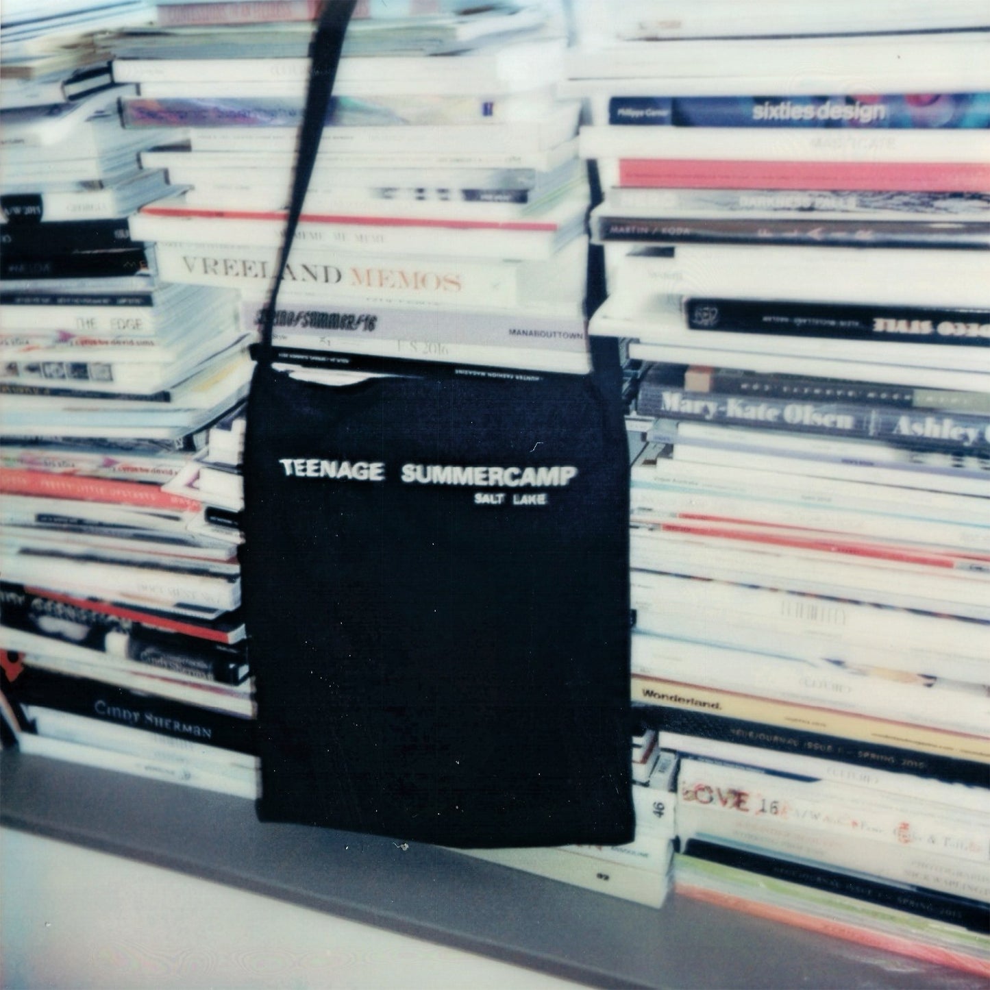 Raf Simons Spring / Summer 1997 Teenage Summer Camp Black Bag
