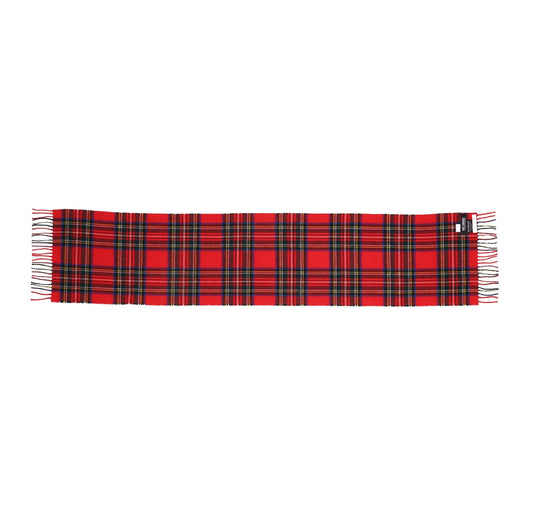 Raf Simons Autumn / Winter 2003 Red Tartan Scarf