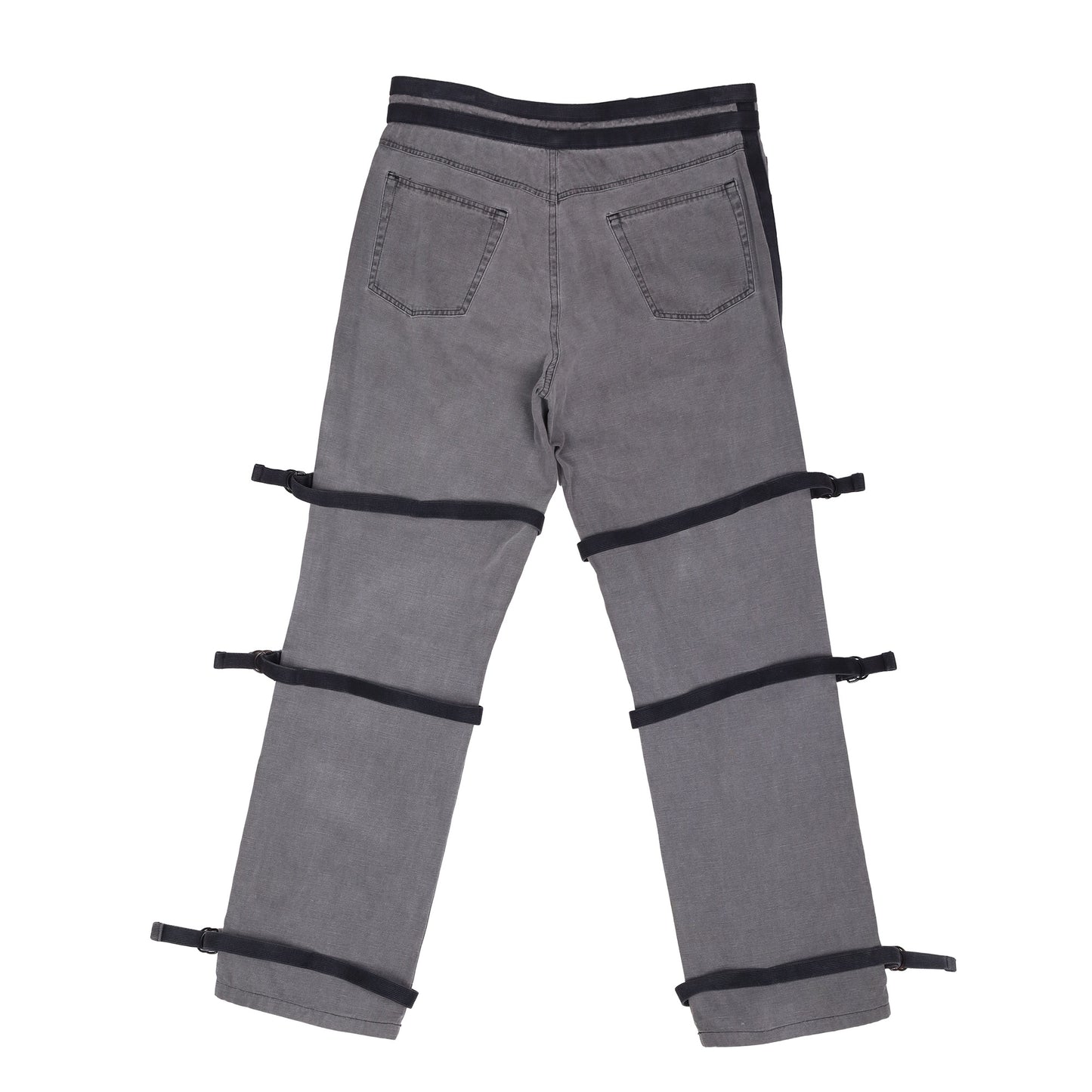 Raf Simons Spring / Summer 2003 Grey Bondage Jeans