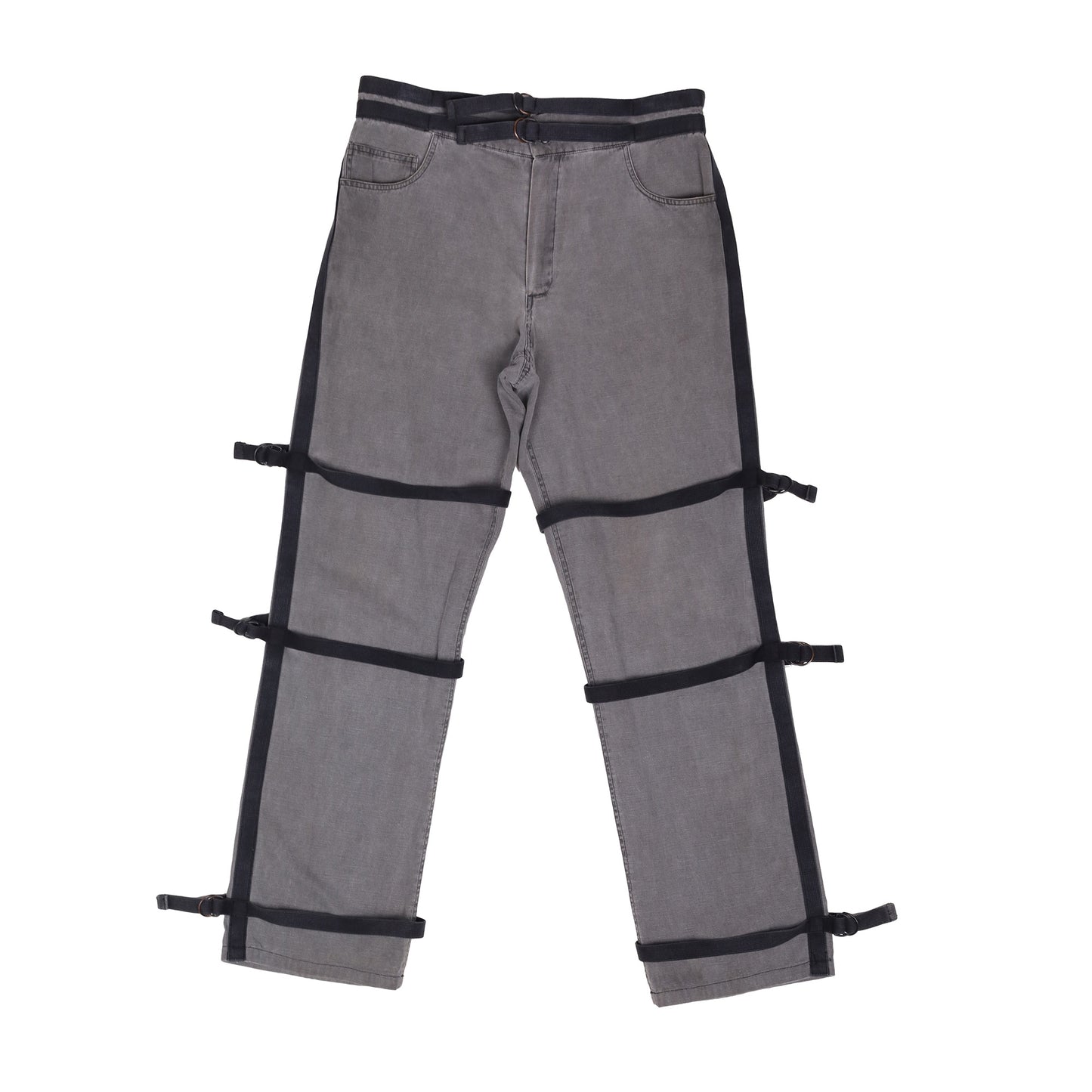 Raf Simons Spring / Summer 2003 Grey Bondage Jeans