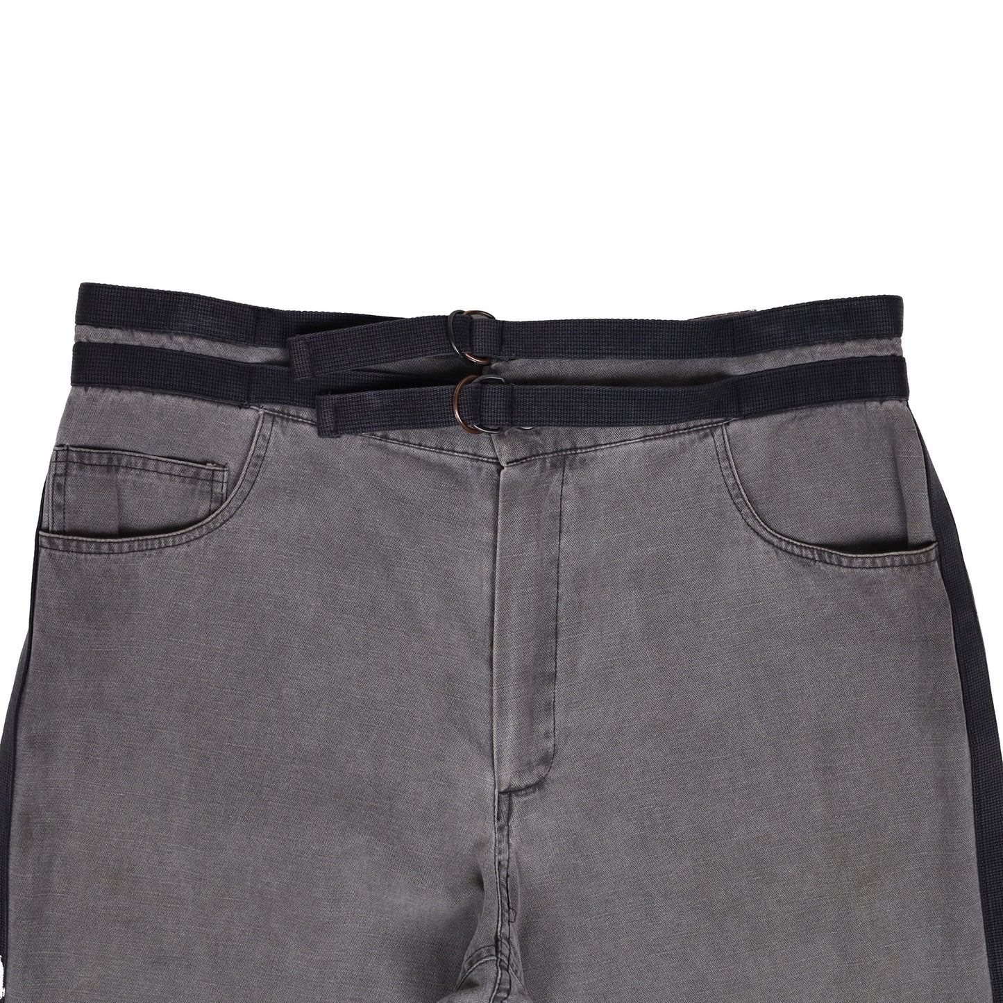 Raf Simons Spring / Summer 2003 Grey Bondage Jeans