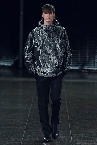 Raf Simons Autumn / Winter 2006 Coated Alien Hoodie