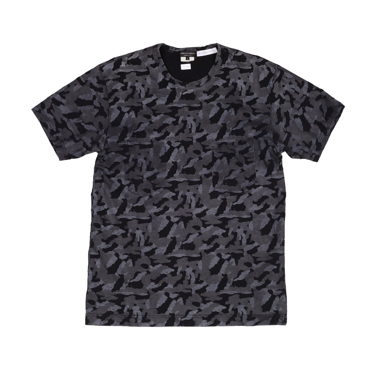 Comme des Garçons Homme Plus Black Camo T-Shirt