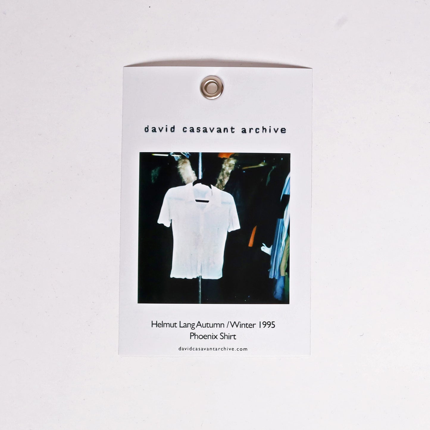 Helmut Lang Autumn / Winter 1995 Phoenix Shirt