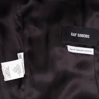 Raf Simons 가을/겨울 2012 “Muppet Fur” 블랙 코트