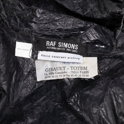 Raf Simons 가을/겨울 2002 런웨이 샘플 케이프