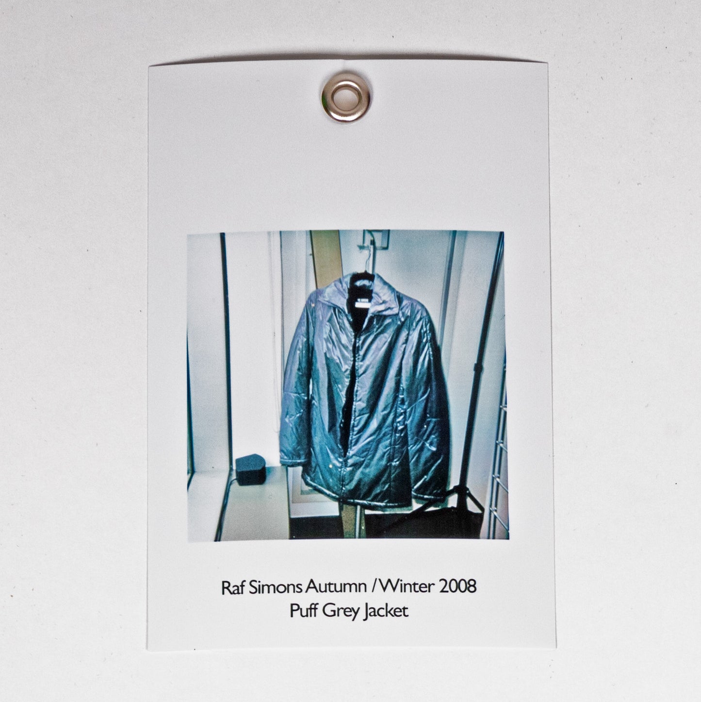 Raf Simons Autumn / Winter 2008 Puffy Grey Jacket
