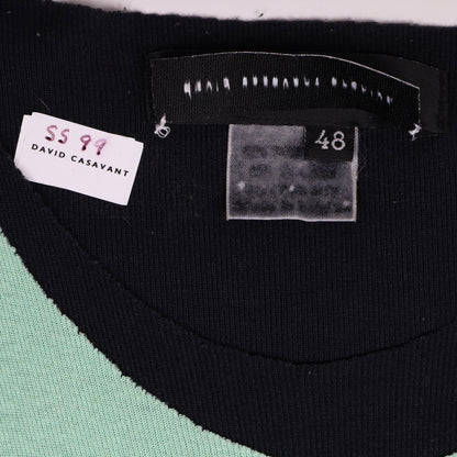 Raf Simons Spring / Summer 1999 Three Layered Mint Green and Black Tank