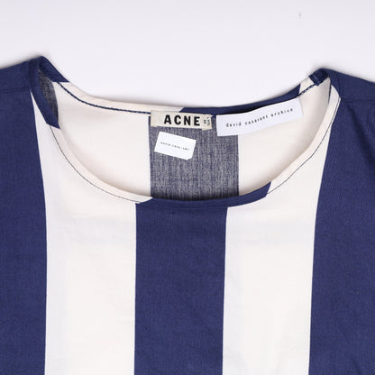 Acne Spring / Summer 2013 Blue and White Striped Shirt